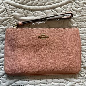 Coach Wristlet/Clutch, Pink/Rose